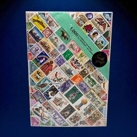 1000 Stamps of the World Vintage Starter Collection Worldwide Display Pack Gift - Picture 2 of 6